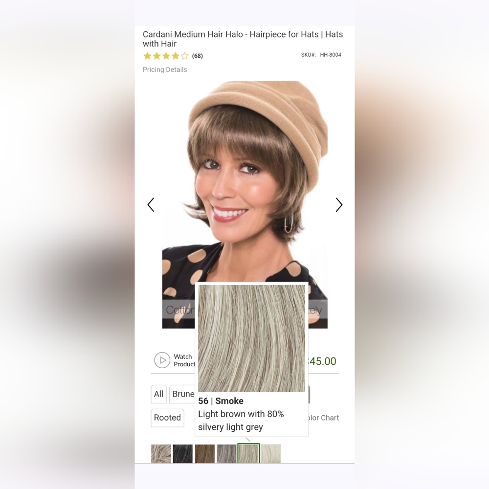Halo wig